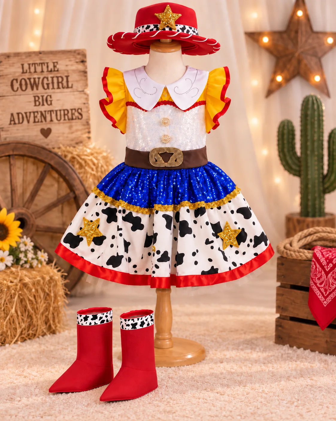 Disfraz de gala estilo Jessie en Halloween - foto 3 | La Mirilla Kids