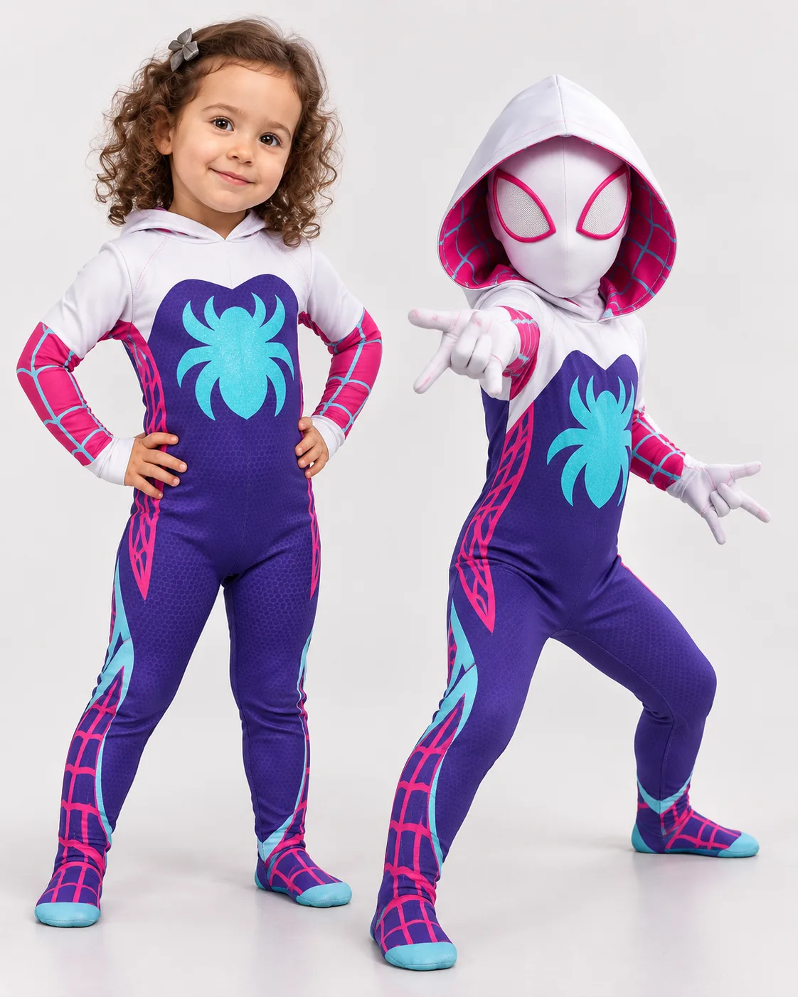 Disfraz Spider Gwen para Niñas – Marvel en Halloween - foto 7 | La Mirilla Kids