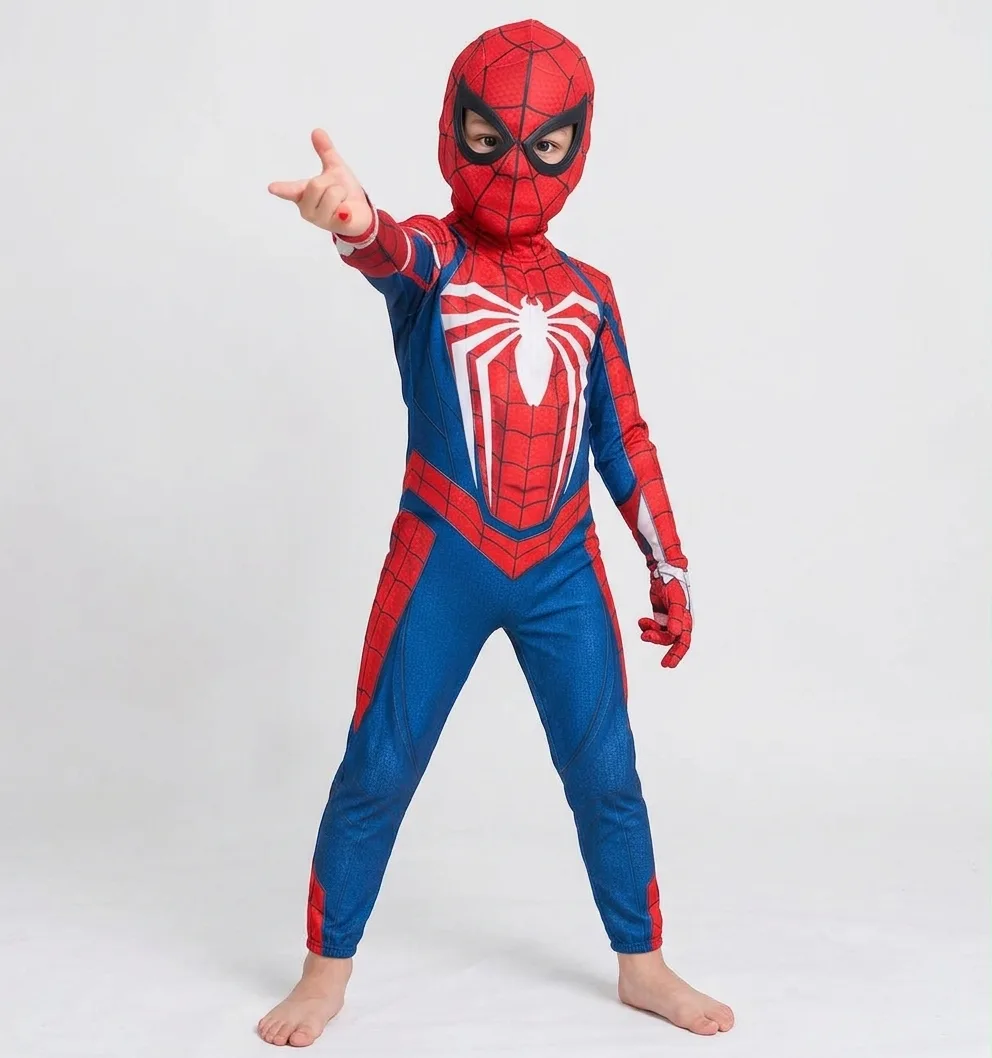 Disfraz Spiderman Blanco Ps4