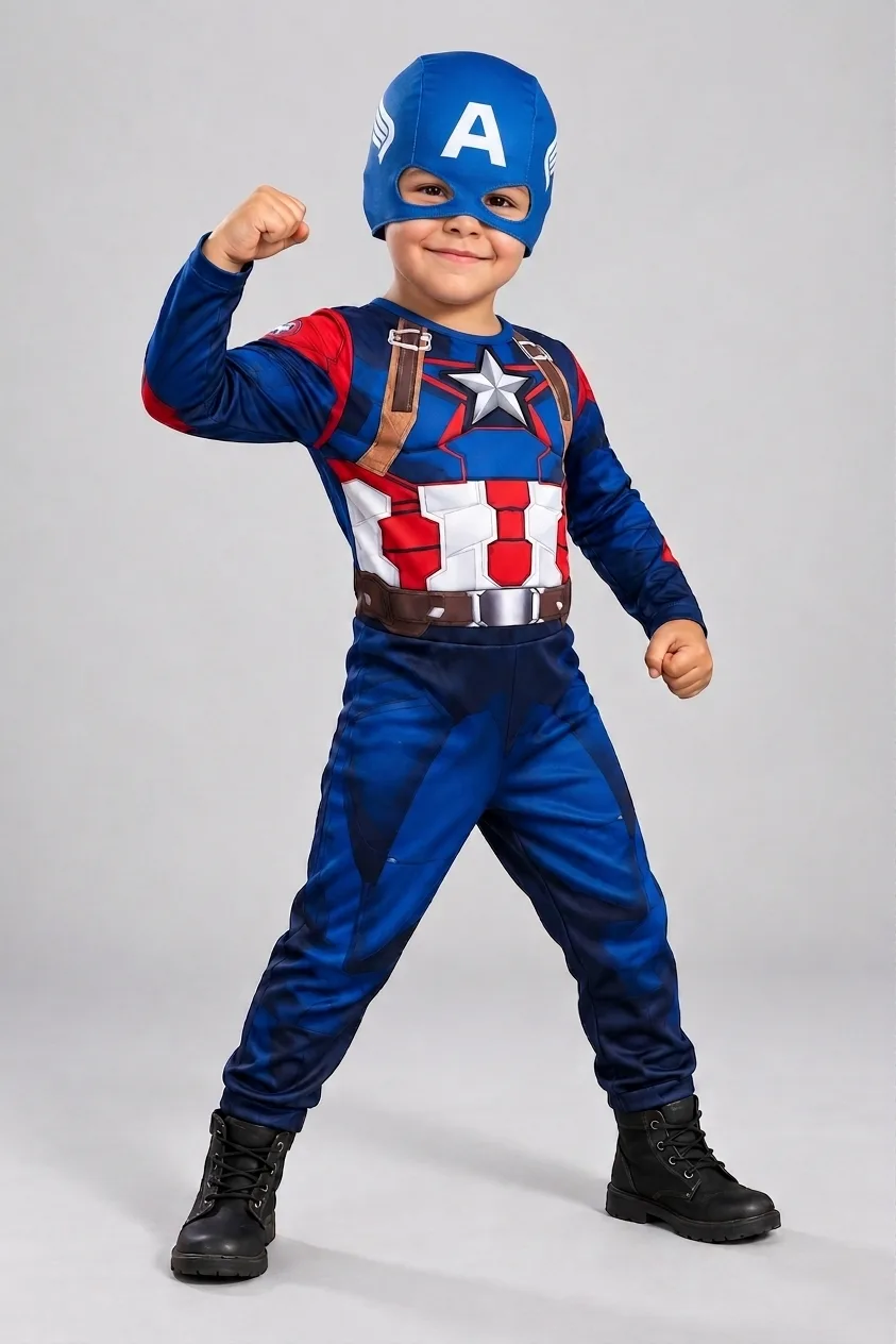 Disfraz Capitán América para Niños