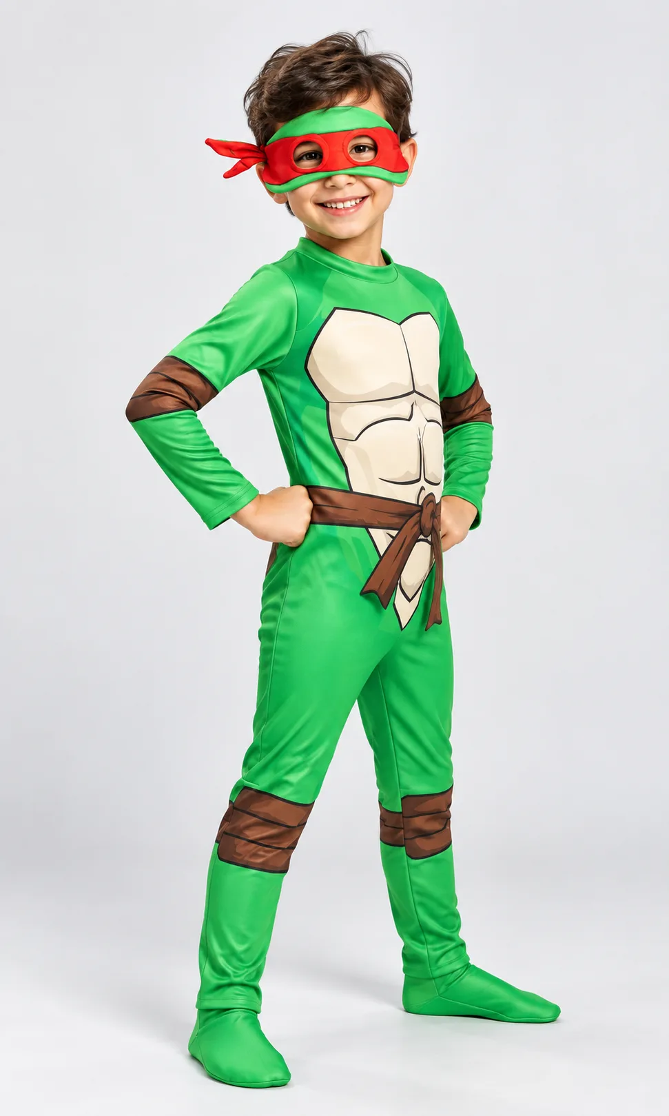 Disfraz Tortuga Ninja Rafael para Niños – Color Rojo