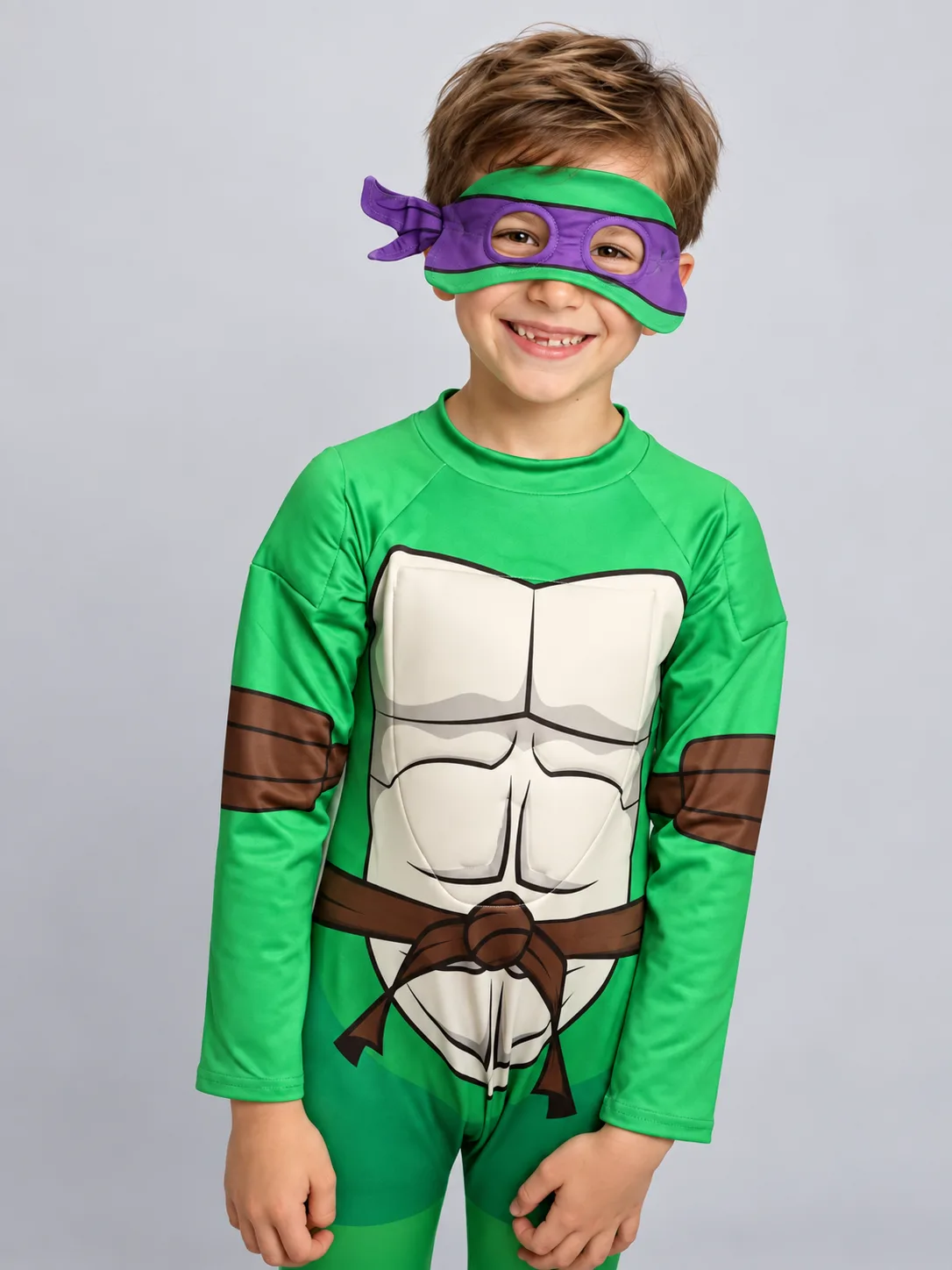 Disfraz Tortuga Ninja Donatello para Niños – Color Morado