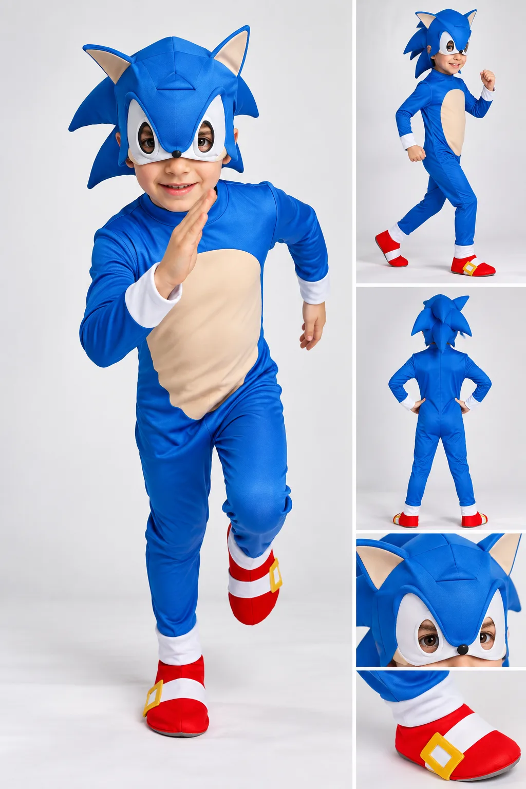 Disfraz Sonic para Niños