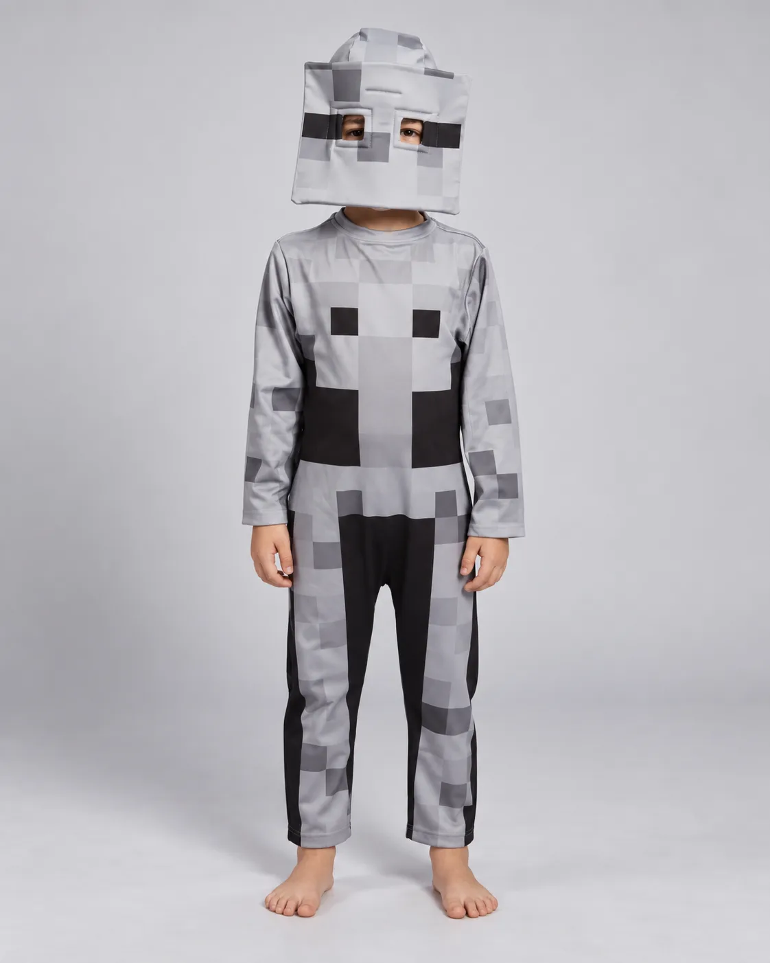 Disfraz Esqueleto Minecraft para Niños