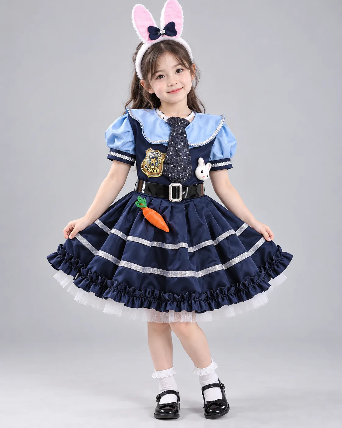 Disfraz Judy Hopps de Zootopia con diadema
