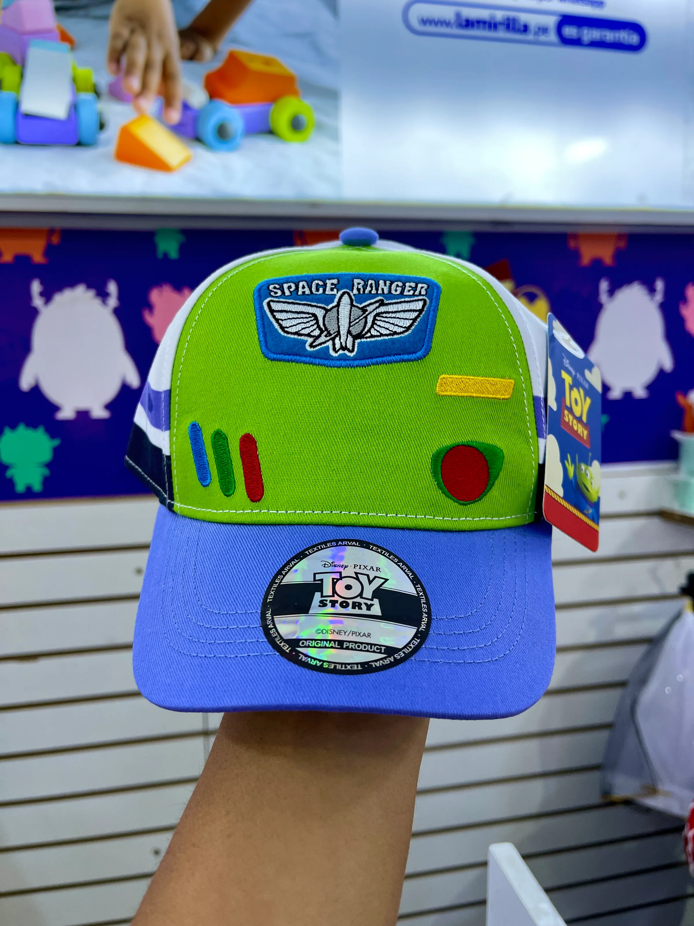 Gorra Buzz Lightyear Toy Story para niños