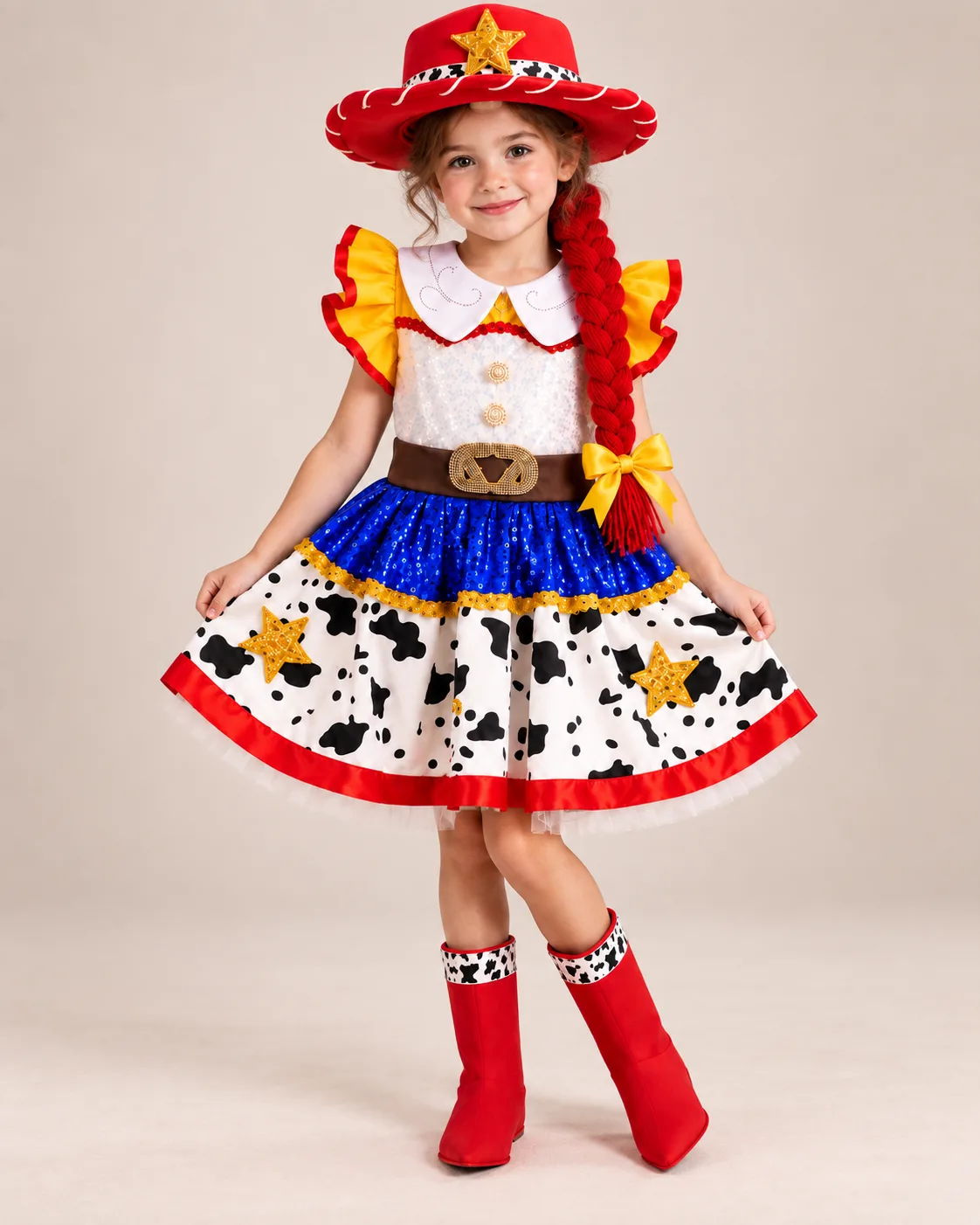 Disfraz de gala estilo Jessie de Toy Story