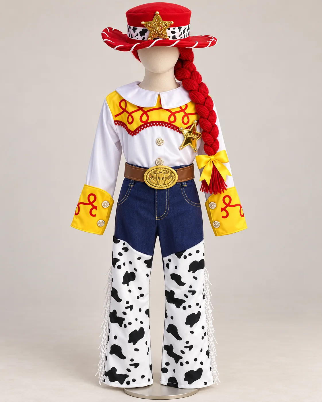 Disfraz de Jessie con Pantalón Toy Story Sin marca indicada en Halloween - foto 3 | La Mirilla Kids