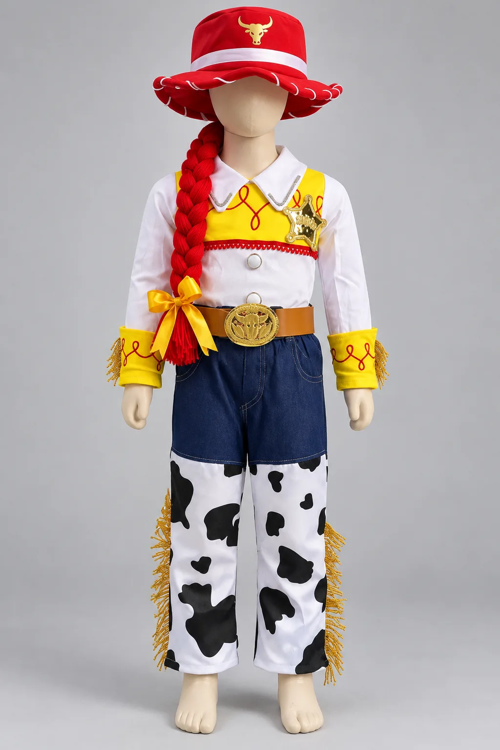 Disfraz de Jessie Toy Story con blusa de algodón