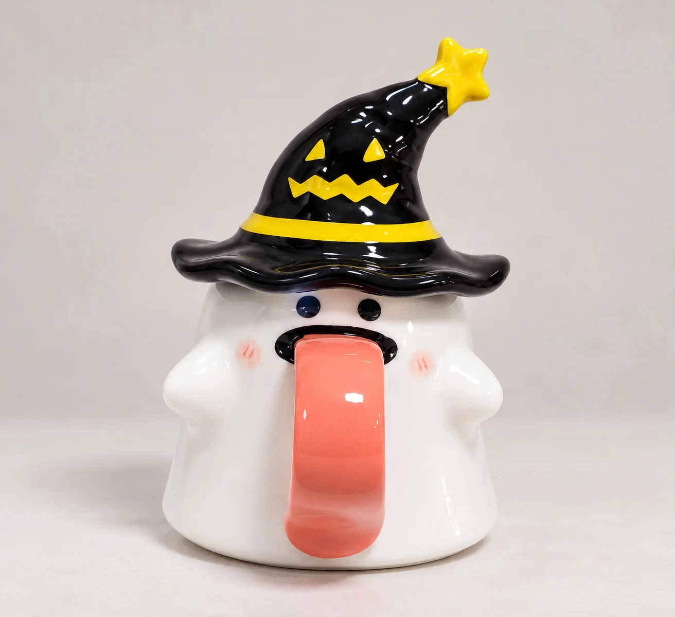 Taza de cerámica fantasma Halloween 3D
