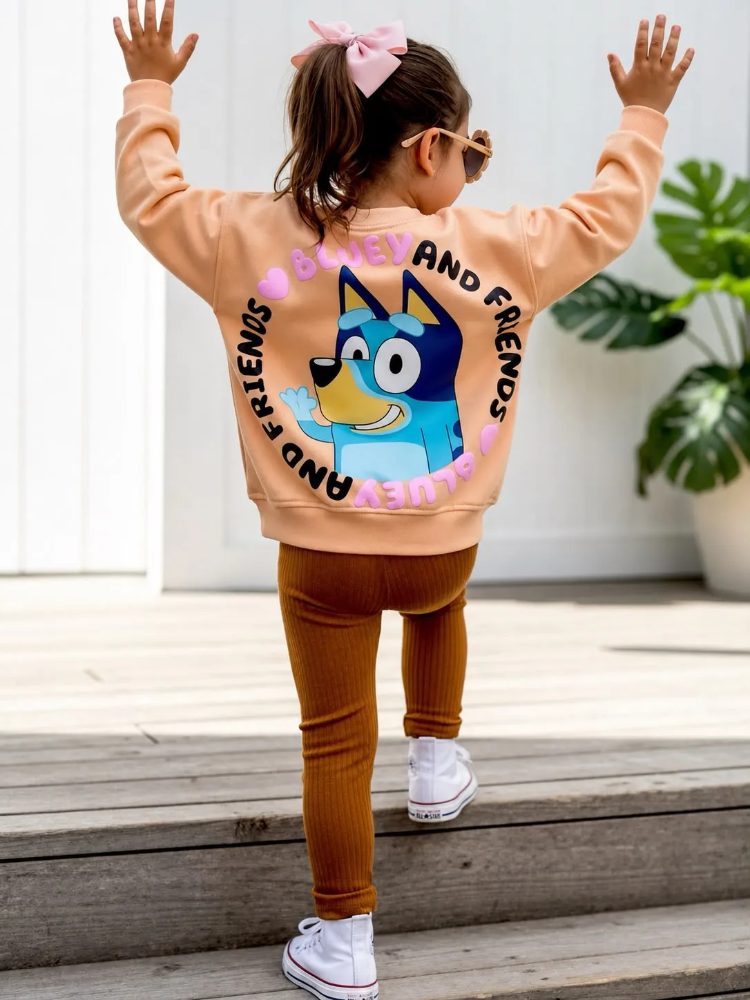 Conjunto Bluey de Polera y Leggin