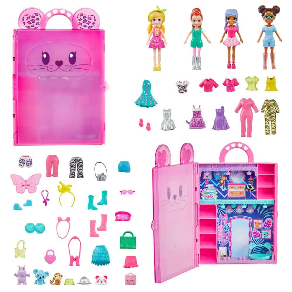 Accesorio Muñeca Polly Pocket™ | Súper Closet Animalitos en Juguetería - foto 4 | La Mirilla Kids