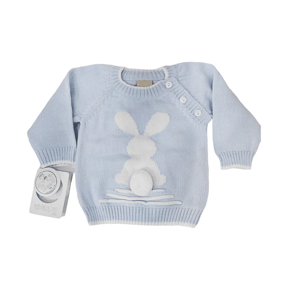 Ajuar Woopy Celeste Blanco en Ropa para bebé | La Mirilla Kids