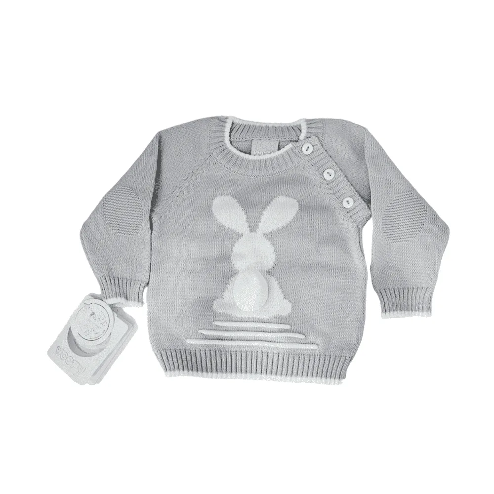 Ajuar Woopy Gris Blanco en Ropa para bebé | La Mirilla Kids