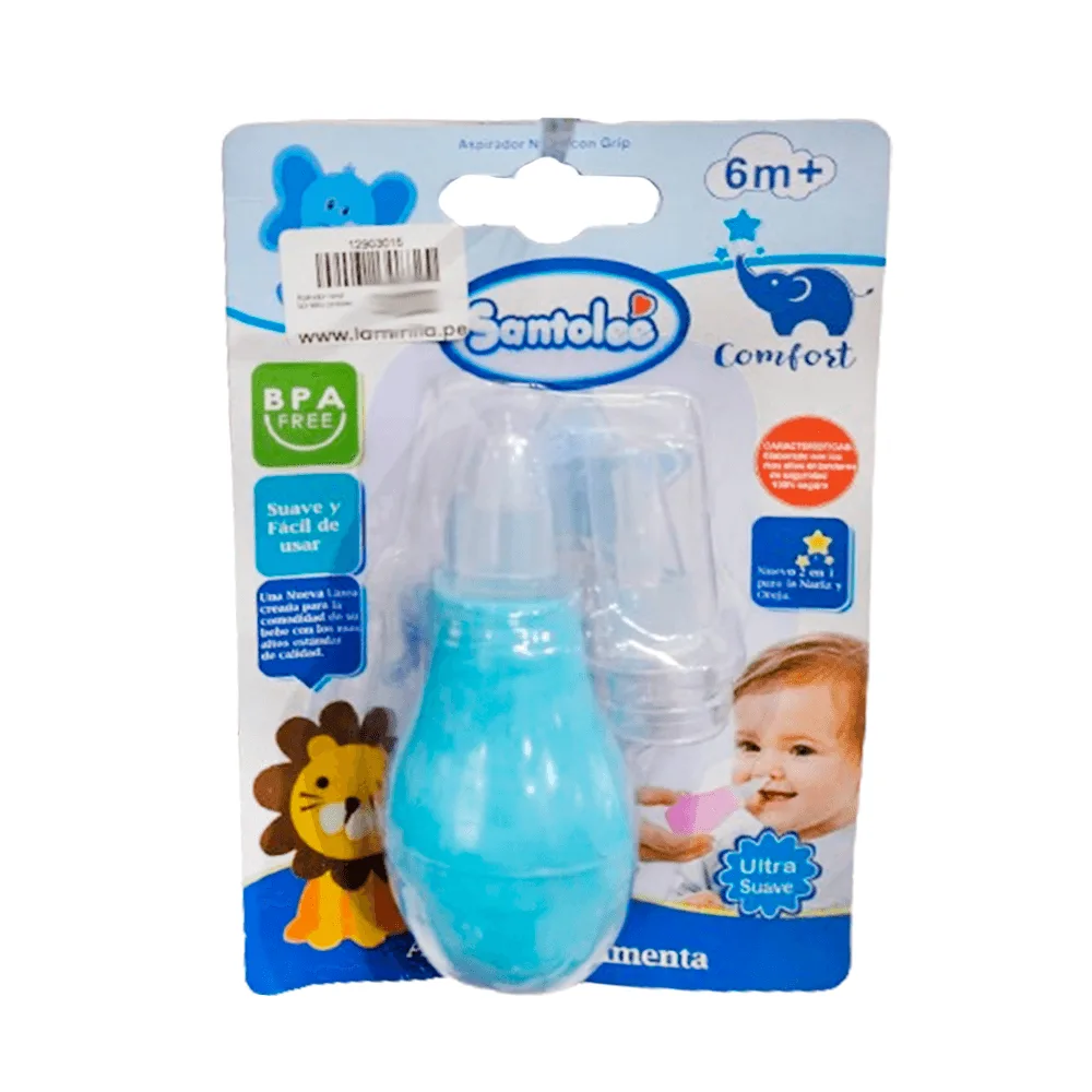 Aspirador Nasal Santolee Celeste