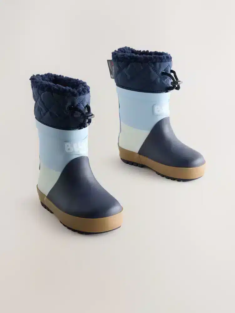 Bluey Botas de Agua en Bloques con Thinsulate Térmico™ para Niños – Calidad Premium