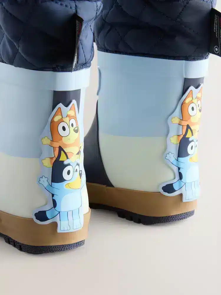 Bluey Botas de Agua en Bloques con Thinsulate Térmico™ para Niños – Calidad Premium en Importados Europa & UK - foto…