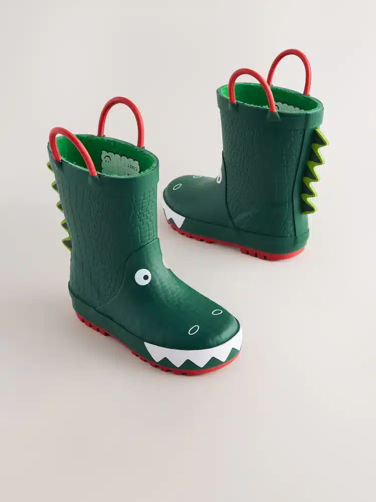 Botas de Agua con Asa de Cocodrilo Verde para Niños – Importadas y Originales en Importados Europa & UK | La Mirilla…