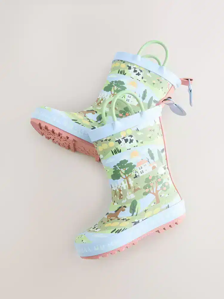 Botas de Agua con Asa de La Granja – Calzado Infantil Premium en Importados Europa & UK - foto 2 | La Mirilla Kids