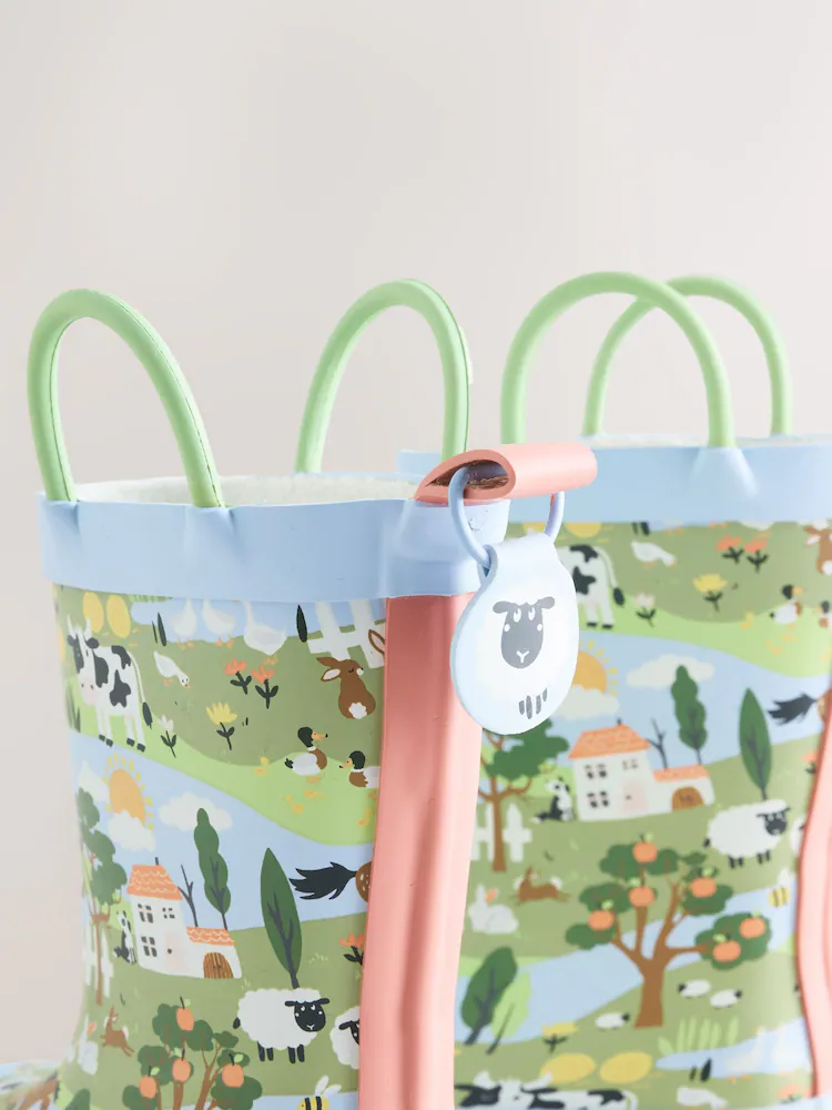 Botas de Agua con Asa de La Granja – Calzado Infantil Premium en Importados Europa & UK - foto 4 | La Mirilla Kids