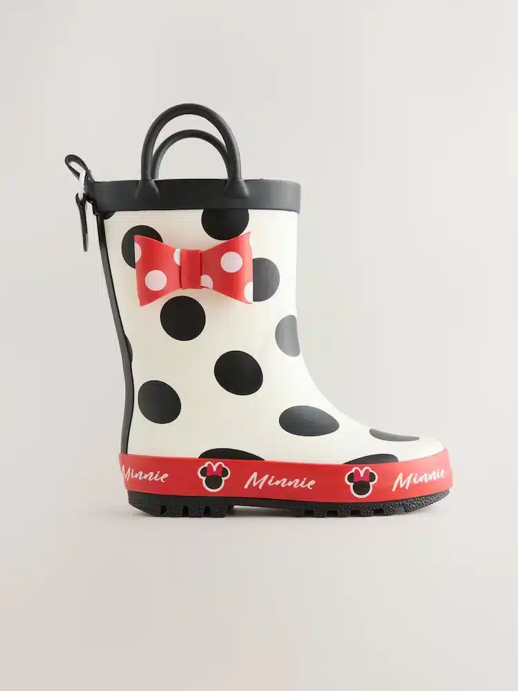 Botas de Agua con Asa de Minnie Mouse para Niñas – Original y Divertidas en Importados Europa & UK | La Mirilla Kids