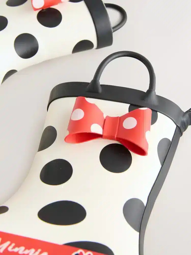 Botas de Agua con Asa de Minnie Mouse para Niñas – Original y Divertidas en Importados Europa & UK - foto 2 | La…