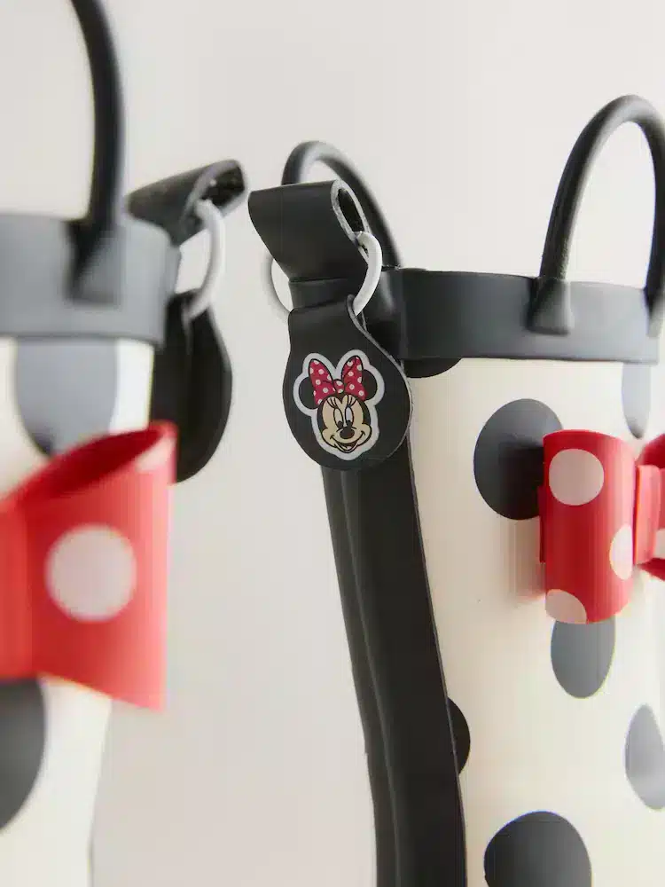 Botas de Agua con Asa de Minnie Mouse para Niñas – Original y Divertidas en Importados Europa & UK - foto 3 | La…
