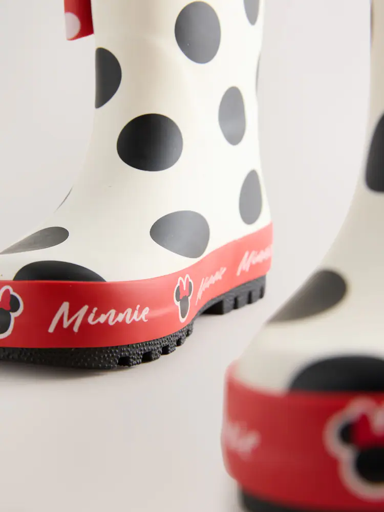 Botas de Agua con Asa de Minnie Mouse para Niñas – Original y Divertidas en Importados Europa & UK - foto 4 | La…