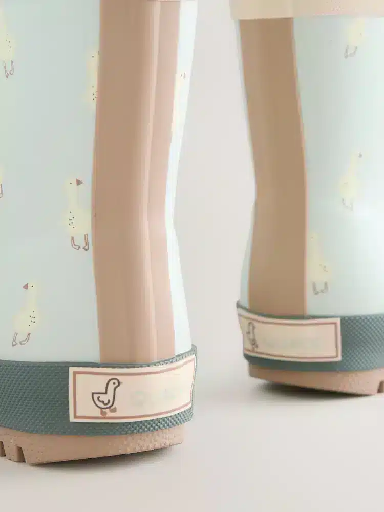 Botas de Agua con Puño Forrado de Neopreno de Patito – Calzado Infantil Premium en Importados Europa & UK - foto 4 |…