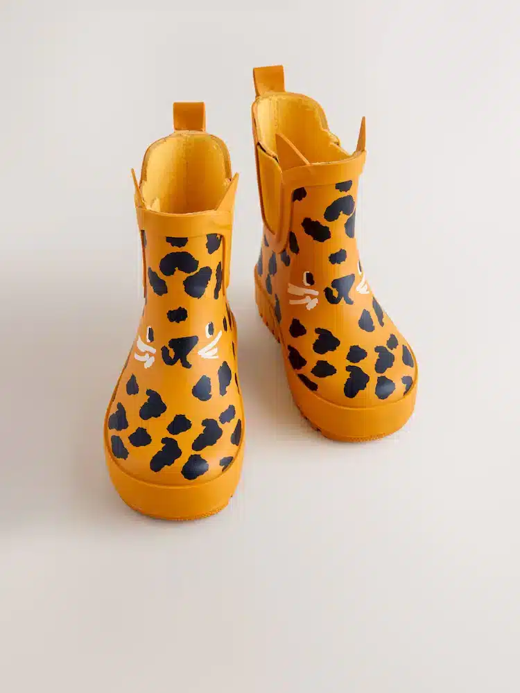 Botas de agua Yellow Leopard Print en Importados Europa & UK - foto 2 | La Mirilla Kids