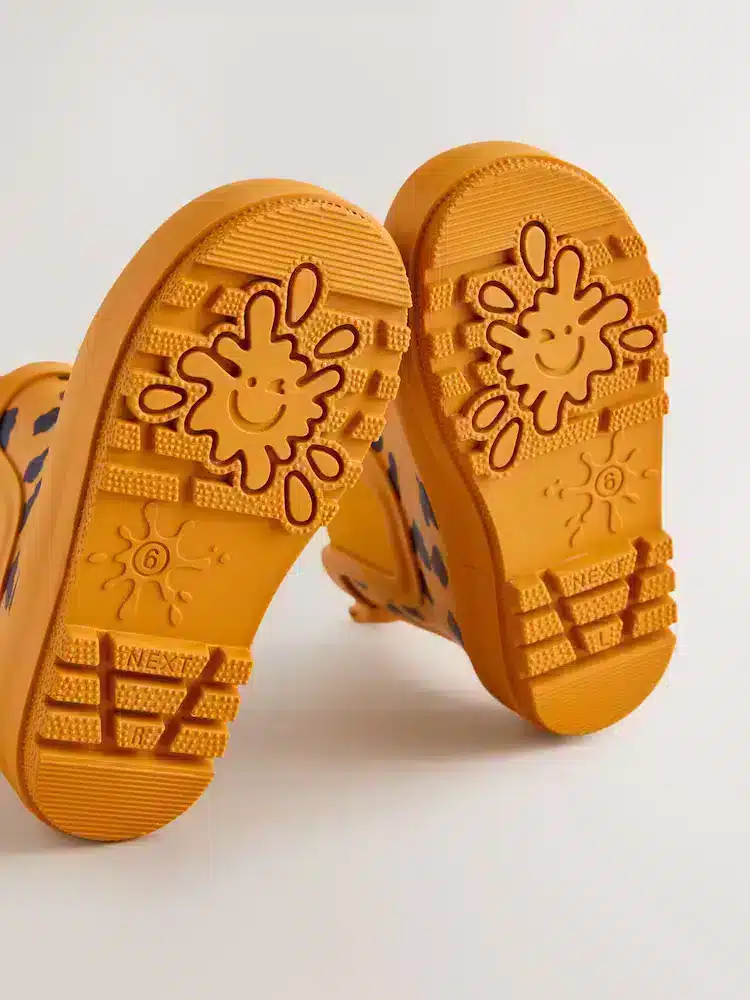 Botas de agua Yellow Leopard Print en Importados Europa & UK - foto 4 | La Mirilla Kids