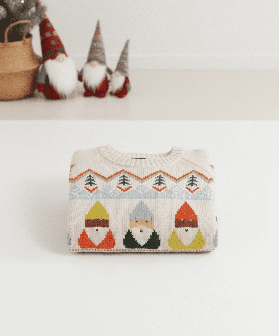 Chompa Navideña Duendes Navideños | ¡Perfecta para Toda la Familia! en Navidad - foto 4 | La Mirilla Kids · Vista 5