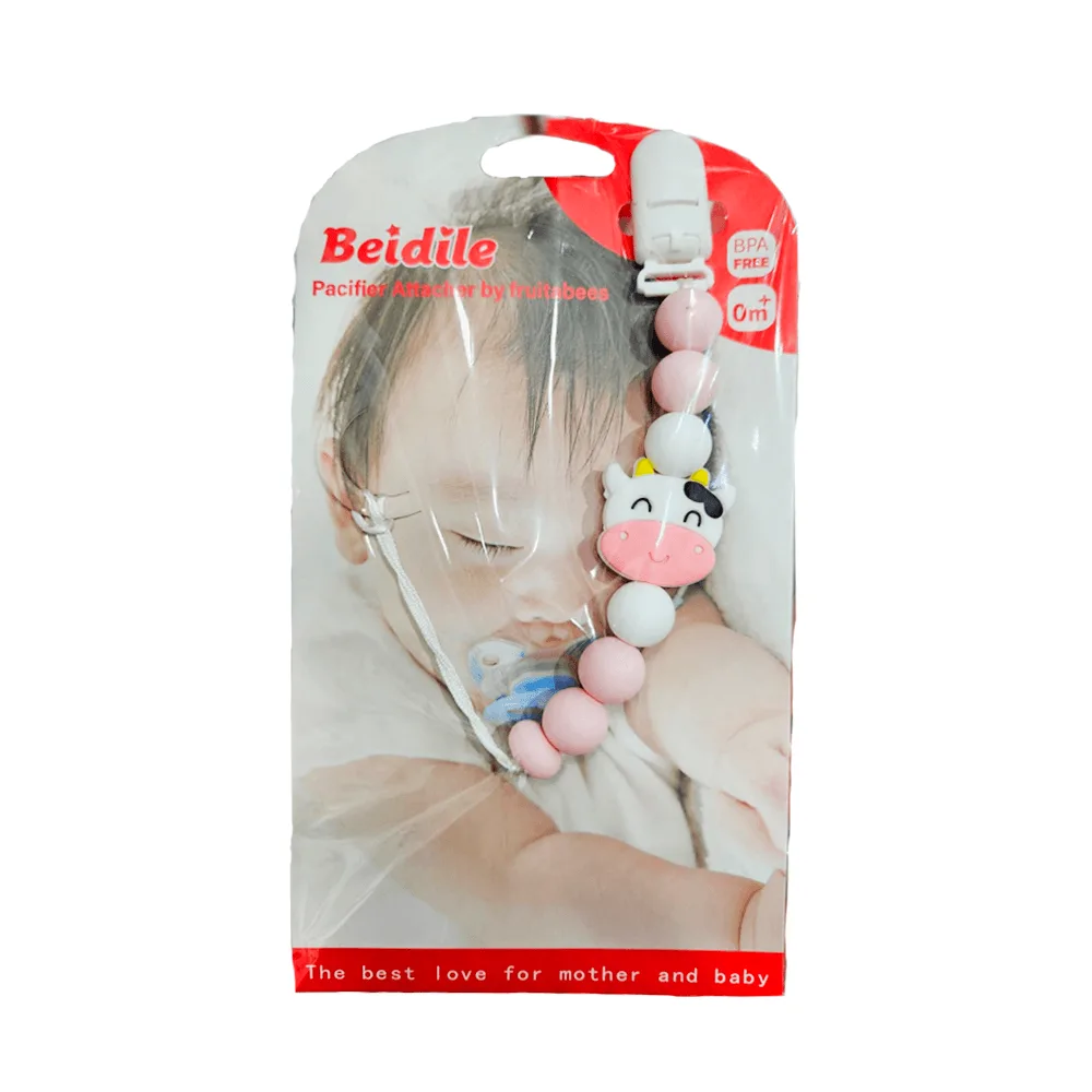 Colgador de chupón Vaca en Bebés | La Mirilla Kids