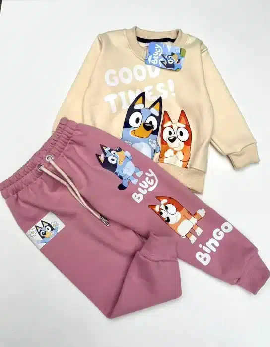 Conjunto Bluey para niños bicolor en Ropa Infantil | La Mirilla Kids