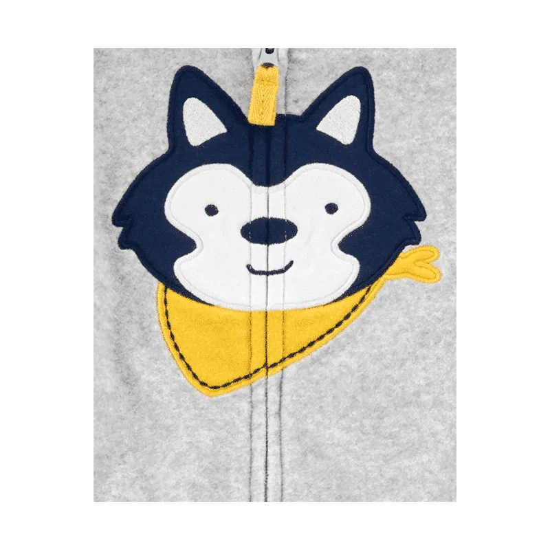 Conjunto de 3 Piezas Azul Zorrito en Ropa Infantil | La Mirilla Kids