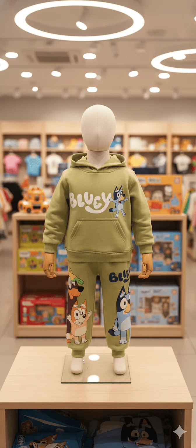 Conjunto para Niño Bluey – Color Verde