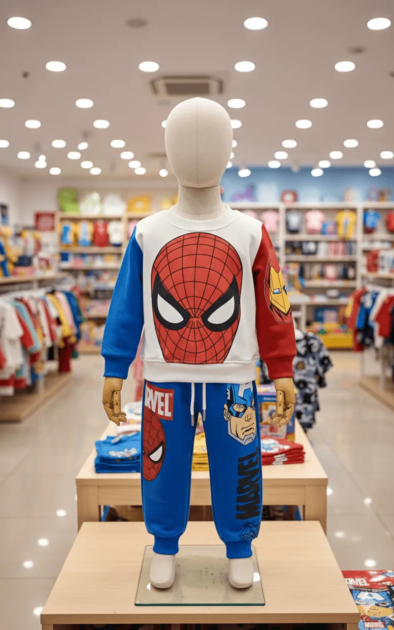 Conjunto Spiderman para Niños de Franela
