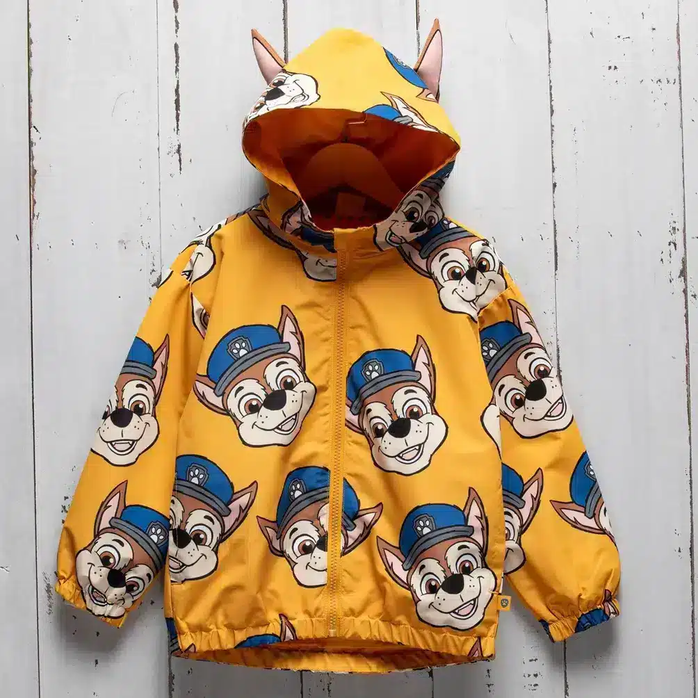 Cortaviento Paw Patrol con Bolsa Portable para Niños
