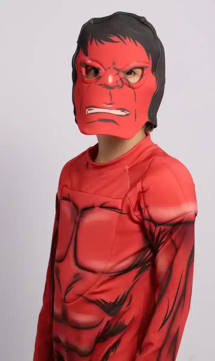 Disfraz Hulk Rojo para niños en Halloween - foto 2 | La Mirilla Kids