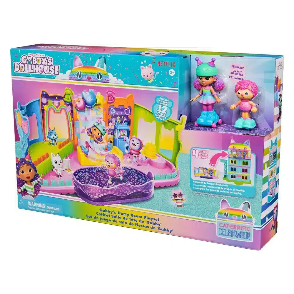 Gabby’s Dollhouse Sala de Fiestas con Figuras Exclusivas para Niños en Juguetería - foto 5 | La Mirilla Kids