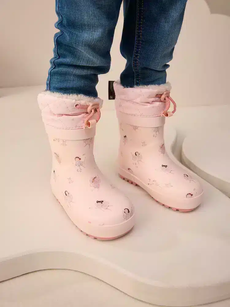 Hada Rosa – Botas de Agua con Thinsulate para Niñas | Edición Limitada