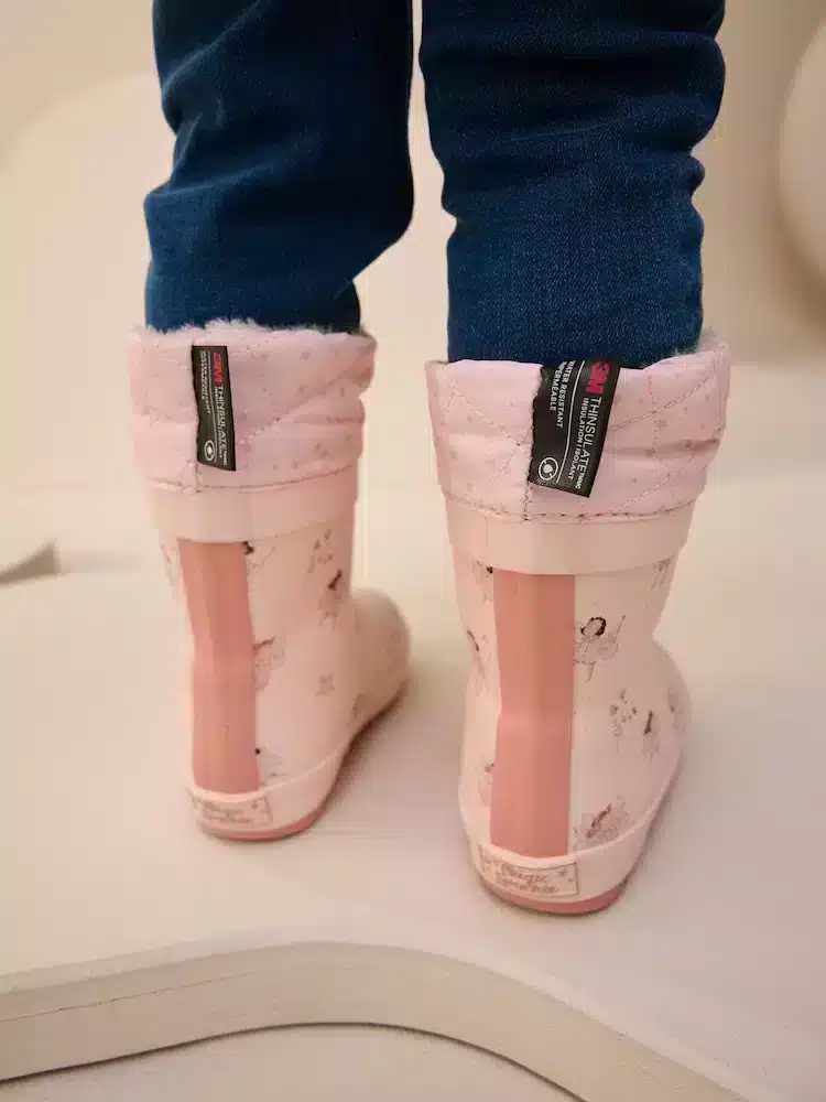 Hada Rosa – Botas de Agua con Thinsulate para Niñas | Edición Limitada en Importados Europa & UK | La Mirilla Kids
