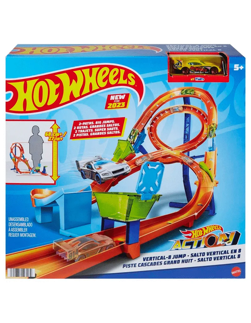 Hot Wheels Action Circuito Vertical en 8 en Juguetería | La Mirilla Kids