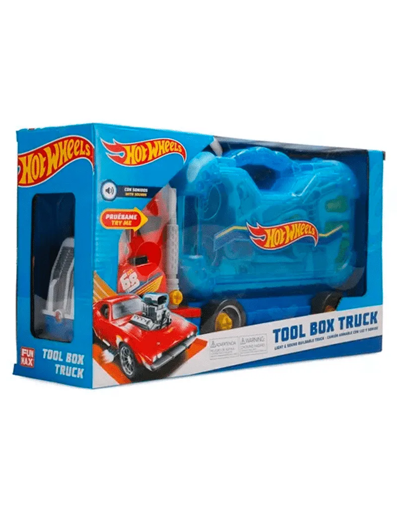 Hot Wheels Camión con Herramientas Con Luz Y Sonido en Juguetería - foto 2 | La Mirilla Kids