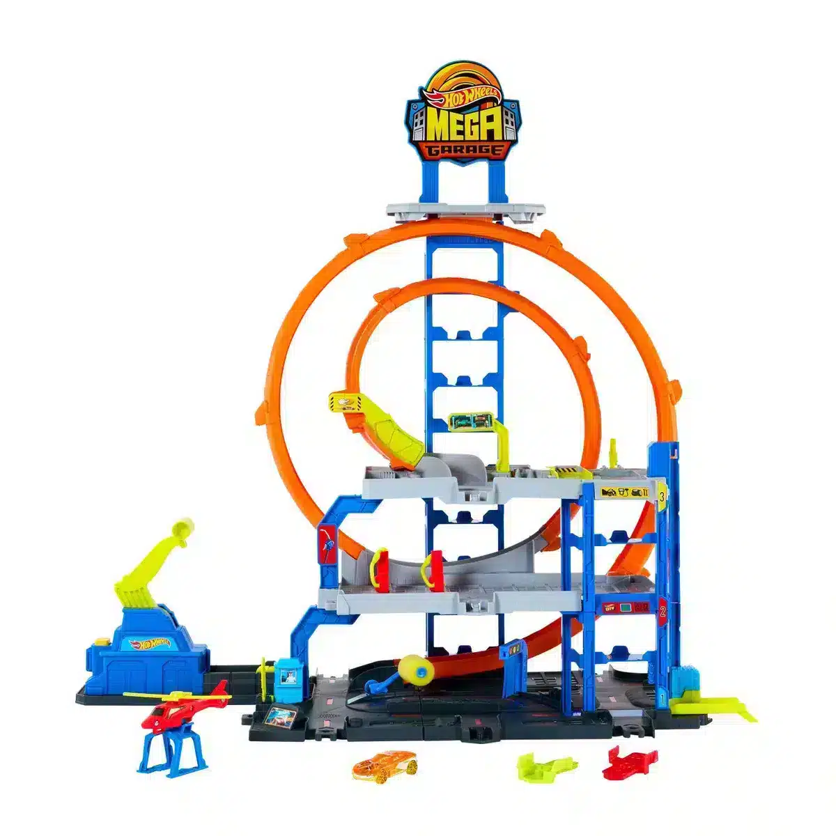 Hot Wheels City Mega Garage Pista Estacionamiento
