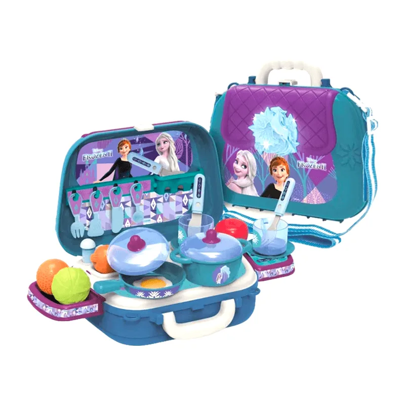 Juguete para Niños Set de Cocina y Lonchera 2 en 1 Frozen – Licenciado