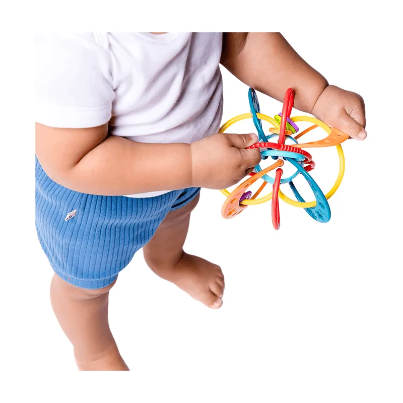 Juguete sensorial Sonaja mordedor para Bebé en Bebés - foto 2 | La Mirilla Kids