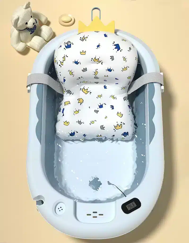 Kit Completo de Tina Bañera Plagable para bebés Rosado en Bebés | La Mirilla Kids