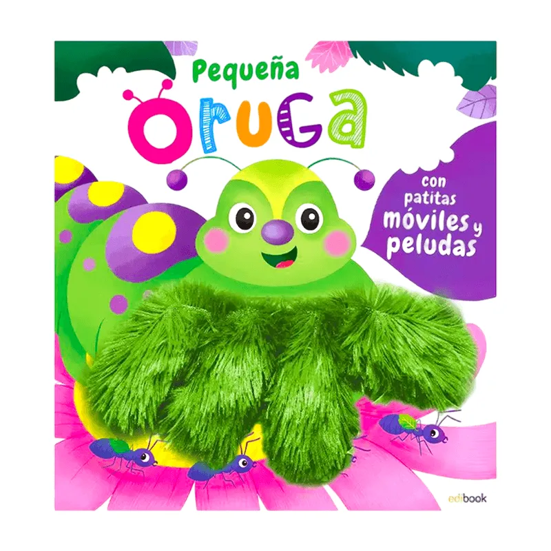 Libro Infantil Pequeña Oruga Marioneta