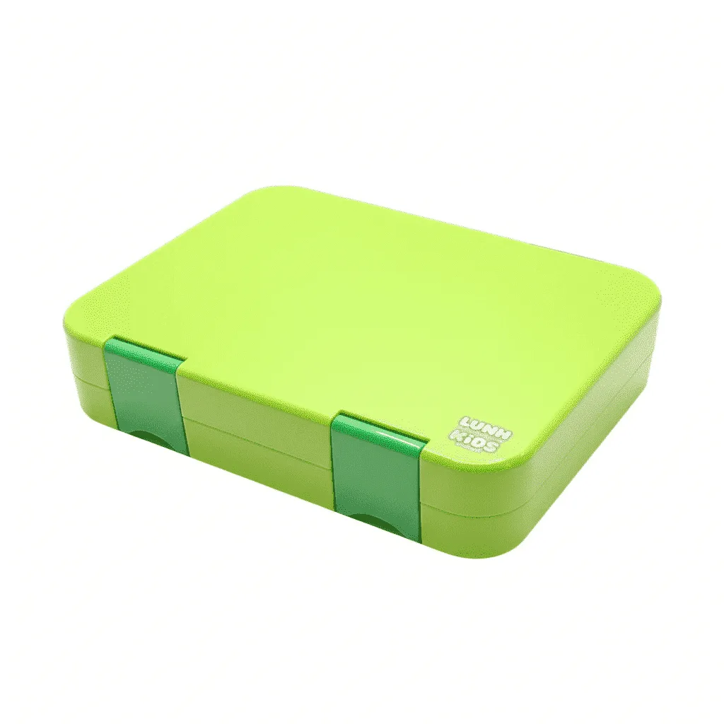 Lonchera Tritan 6 Divisiones Lunch Kids – Limón Personalizada en Loncheras - foto 2 | La Mirilla Kids